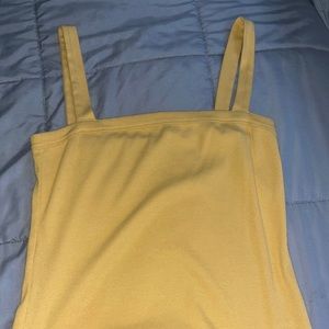 Aeropostel squared fringed tank top